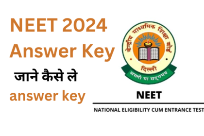 NEET 2024 Answer Key