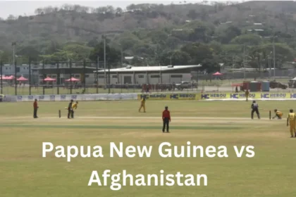 Papua New Guinea vs Afghanistan