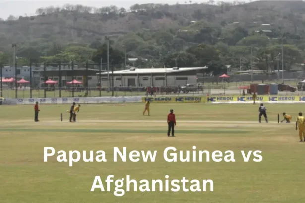 Papua New Guinea vs Afghanistan